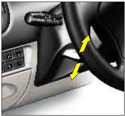 CITROEN Xsara Picasso Phase 2 (2004-2010) - RÉGLAGE DU VOLANT - 1