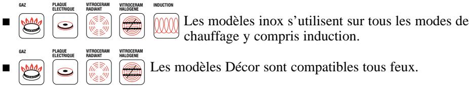 SEB P4624970 - Sources de chaleur compatibles - 1