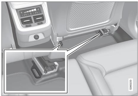 VOLVO V60 2 - Points de fixation inférieurs pour sièges enfant - 2