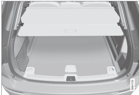 VOLVO V60 2 - Utiliser le cache-bagage\* - 2