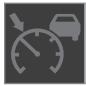 VOLVO V60 2 - Symboles et messages pour le régulateur adaptatif de vitesse\*73 - 3