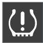 VOLVO V60 2 - Mesure en cas d'avertissement indiquant une pression de pneu basse - 1