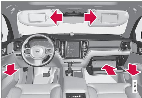 VOLVO V60 2 - Intérieur de l'habitacle - 1