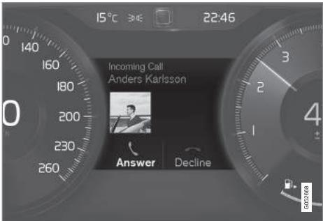 VOLVO V60 2 - Message sur l'écran conducteur - 2