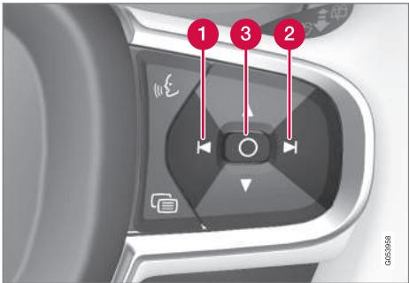 VOLVO V60 2 - Calibrer la position horizontale - 1