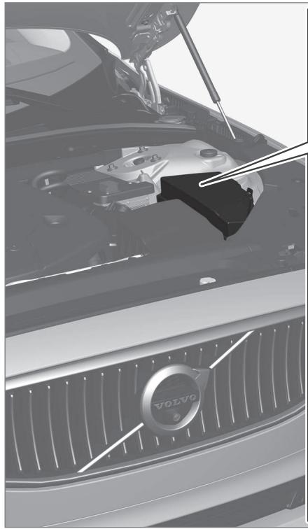 VOLVO V60 2 - Fusibles dans le compartiment moteur - 1