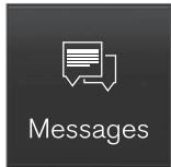 VOLVO V60 2 - Gérer les messages texte sur l'écran central - 1