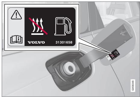 VOLVO V60 2 - Concerne les voitures équipées d'un chauffage auxiliaire alimenté au carburant\* - 1