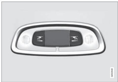 VOLVO V60 2 - Éclairage au plafond arrière - 1