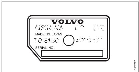 VOLVO V60 2 - Désignations de type - 8