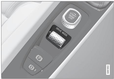 VOLVO V60 2 - Changer de mode de conduite\* - 1