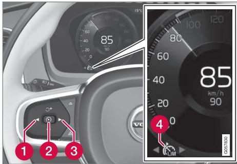 VOLVO V60 2 - Désactiver le limiteur de vitesse - 1