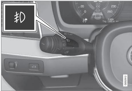 VOLVO V60 2 - Phares antibrouillard/phares actifs en virage\* - 1