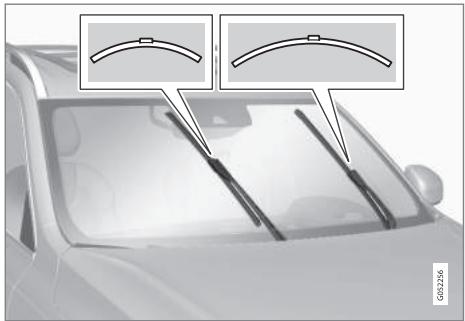 VOLVO V60 2 - Remplacer le balai d'essuie-glace de pare-brise - 4
