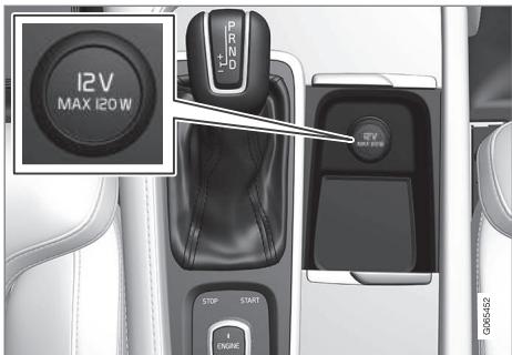 VOLVO V60 2 - Prise électrique - 1