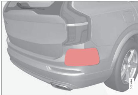 VOLVO V60 2 - Limites de BLIS - 1