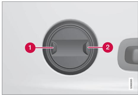 VOLVO V60 2 - Réglage du soutien lombaire sur les voitures à soutien lombaire quadridirectionnel - 2