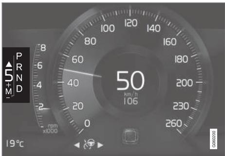VOLVO V60 2 - Indicateur de rapport - 4
