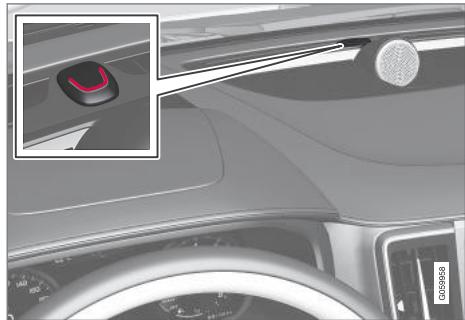 VOLVO V60 2 - Activer l'alarme - 2