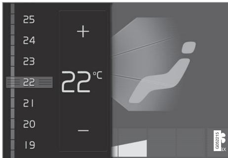 VOLVO V60 2 - Faire défiler une liste, un article ou une vue - 2