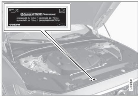 VOLVO V60 2 - Huile moteur - 1