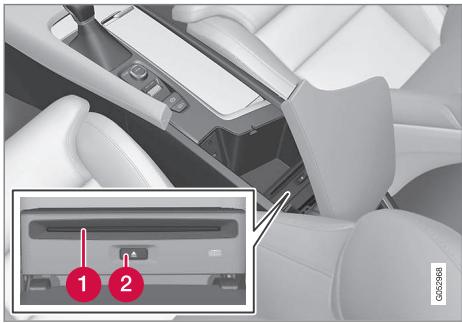 VOLVO V60 2 - Lecteur CD\* - 1