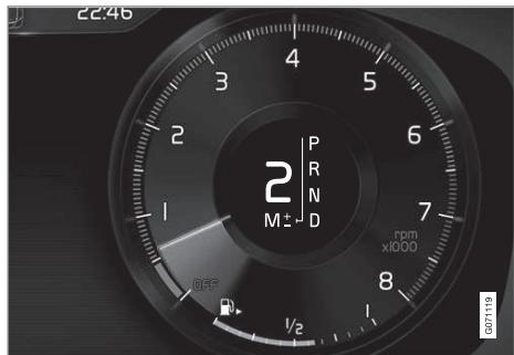 VOLVO V60 2 - DÉMARRAGE ET CONDUITE - 1