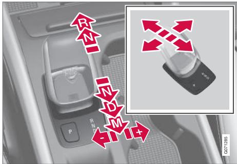 VOLVO V60 2 - Passage des rapports sur une boîte de vitesses automatique - 2