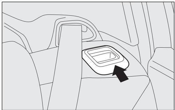 Abarth Punto Evo 3 (2009-2012) - UTILISATION DES CEINTURES DE SÉCURITÉ fig. 106 - 3