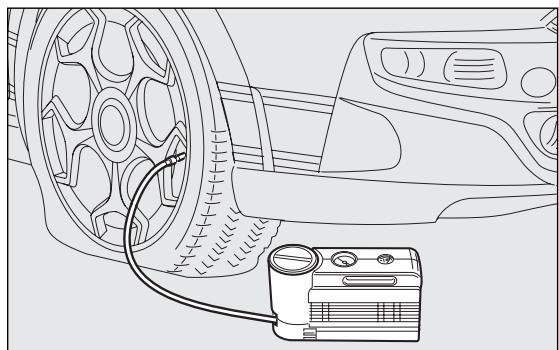 Abarth Punto Evo 3 (2009-2012) - UNIQUEMENT POUR LE CONTRÔLE ET LE RÉTABLISSEMENT DE LA PRESSION - 1