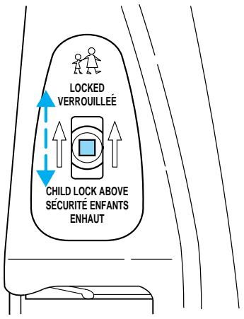 Lincoln Town Car (1998-2003) - SERRURES À L'ÉPREUVÉ DES ENFANTS - 1
