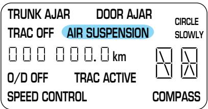 Lincoln Town Car (1998-2003) - Témoin de la suspension pneumatique - 1