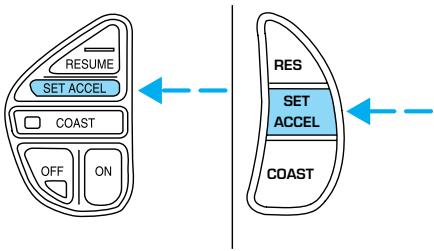 Lincoln Town Car (1998-2003) - Augmentation de la vitesse de consigne - 1