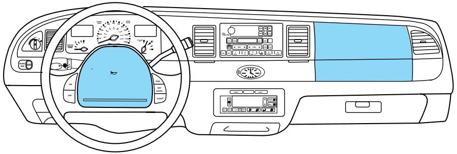 Lincoln Town Car (1998-2003) - Sièges et dispositifs de retenue - 2