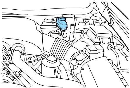 Lincoln Town Car (1998-2003) - Vérification et appoint du liquide de frein - 1