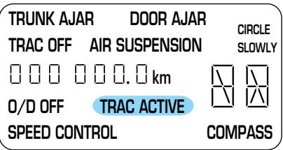 Lincoln Town Car (1998-2003) - Témoin de l'antipatinage (TRAC ACTIVE) - 1