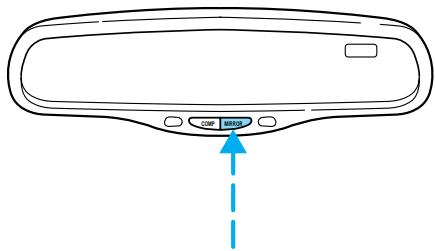 Lincoln Town Car (1998-2003) - RÉTROVISEUR À RÉGLAGE AUTOMATIQUE ANTIREFLET (SELEN L'ÉQUIPEMENT) - 1