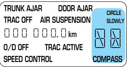 Lincoln Town Car (1998-2003) - Boussole électronique (selon l'équipement) - 1
