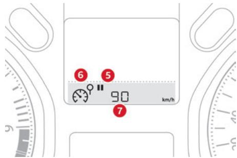 CITROEN C-Elysée 2 (2016) - Affichages au combiné d'instruments - 1
