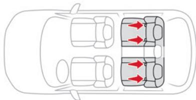 CITROEN C-Elysée 2 (2016) - Fixations "ISOFIX - 1