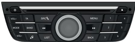 CITROEN C-Elysée 2 (2016) - Autoradio bluetooth® - 1
