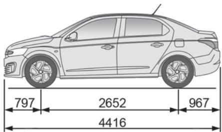 CITROEN C-Elysée 2 (2016) - Masses et charges remorquables - 3