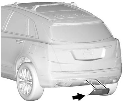 CADILLAC XT5 (2020) - Couvercle d'attelage - 1