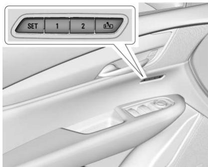 CADILLAC XT5 (2020) - Sièges à mémoire - 1
