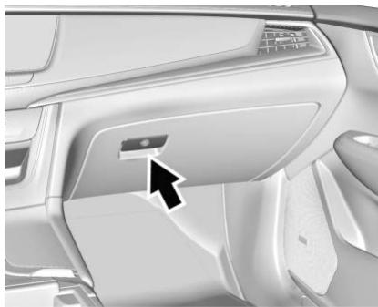 CADILLAC XT5 (2020) - Boîte à gants - 1