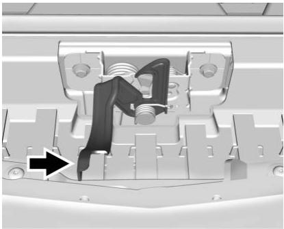 CADILLAC XT5 (2020) - Pour lever le capot : - 1