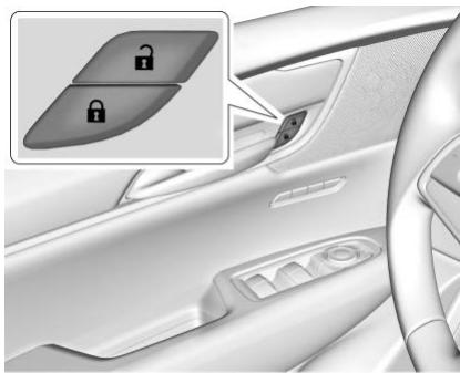 CADILLAC XT5 (2020) - Portes à verrouillage électrique - 1