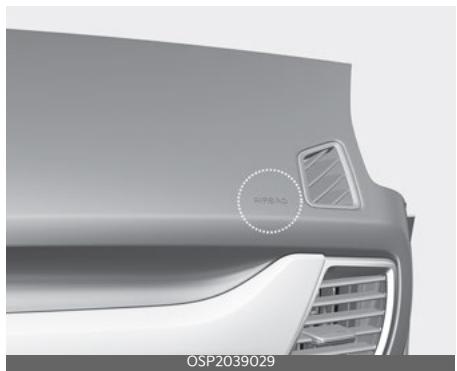 KIA Seltos SP2 (2024) - Coussin gonflable frontal du conducteur et du passager - 2