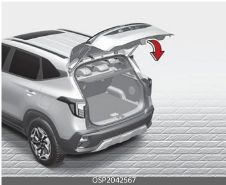 KIA Seltos SP2 (2024) - Fermetre du hayon - 1