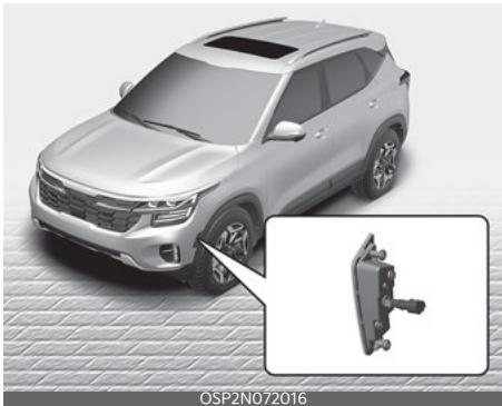 KIA Seltos SP2 (2024) - Remplacement d'une ampoule de feu de gabarit avant (type ampoule) - 1